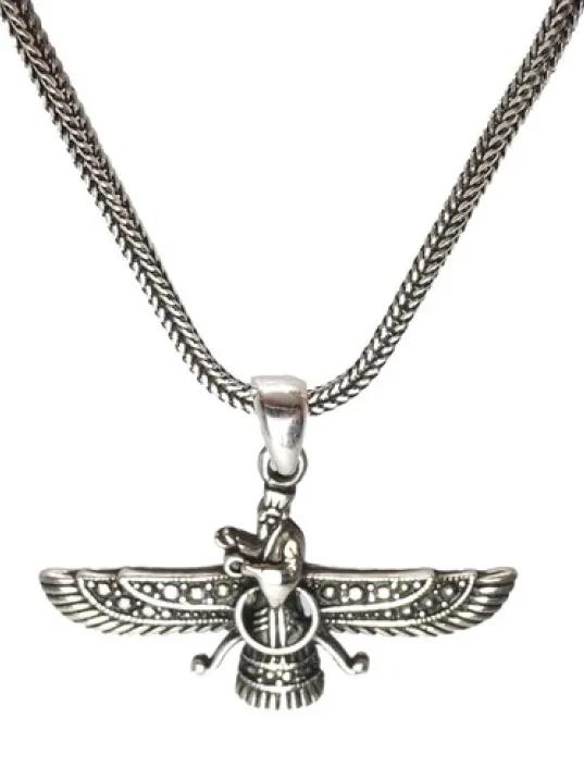 Ahura Mazda Erkek Gümüş Kolye Zincir Küçük Boy Ahura Mazda Erkek Gümüş Kolye Zincir Küçük Boy