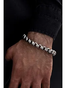 Erkek Bileklik - Erkek Çelik Bileklik - Kalın Polo Model Erkek Çelik Bileklik