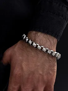 Erkek Bileklik - Erkek Çelik Bileklik - Kalın Polo Model Erkek Çelik Bileklik