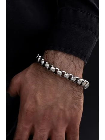 Erkek Bileklik - Erkek Çelik Bileklik - Kalın Polo Model Erkek Çelik Bileklik