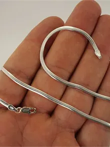 Gümüş Erkek Kolye Zincir Sarp Kolyesi
