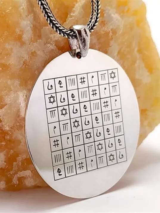 Celcelutiye Ve Ismi Azam Vefki Esma Erkek Gümüş Kolye Zincir