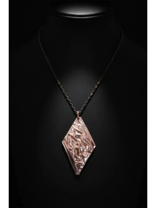 Kadın Bakır Set - Bej Sonbahar Işıltısı Model Bakır Kadın Kolye Bileklik Yüzük Küpe Set