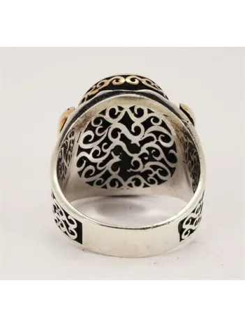 Ahmet Kaya Resimli Erkek Gümüş Yüzük