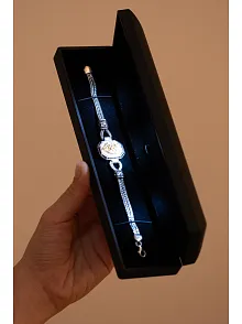 Işıklı Lüks Siyah Bileklik Kutusu