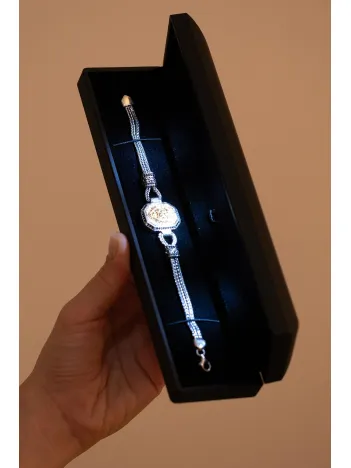Işıklı Lüks Siyah Bileklik Kutusu
