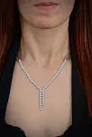 Almira Bayan Gümüş Su Yolu Set - Kolye, Bileklik, Küpe, Yüzük