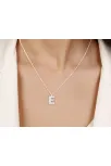 Kadın Gümüş Kolye - E Harfi Zirkon Taşlı Balon Harf Kadın Kolye Kadın Gümüş Kolye - E Harfi Zirkon Taşlı Balon Harf Kadın Kolye