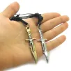 Beyaz Erkek Avcı Bıçak Motif Deri Kolye Büyük Boy Dkl000kılıc Beyaz Erkek Avcı Bıçak Motif Deri Kolye Büyük Boy Dkl000kılıc