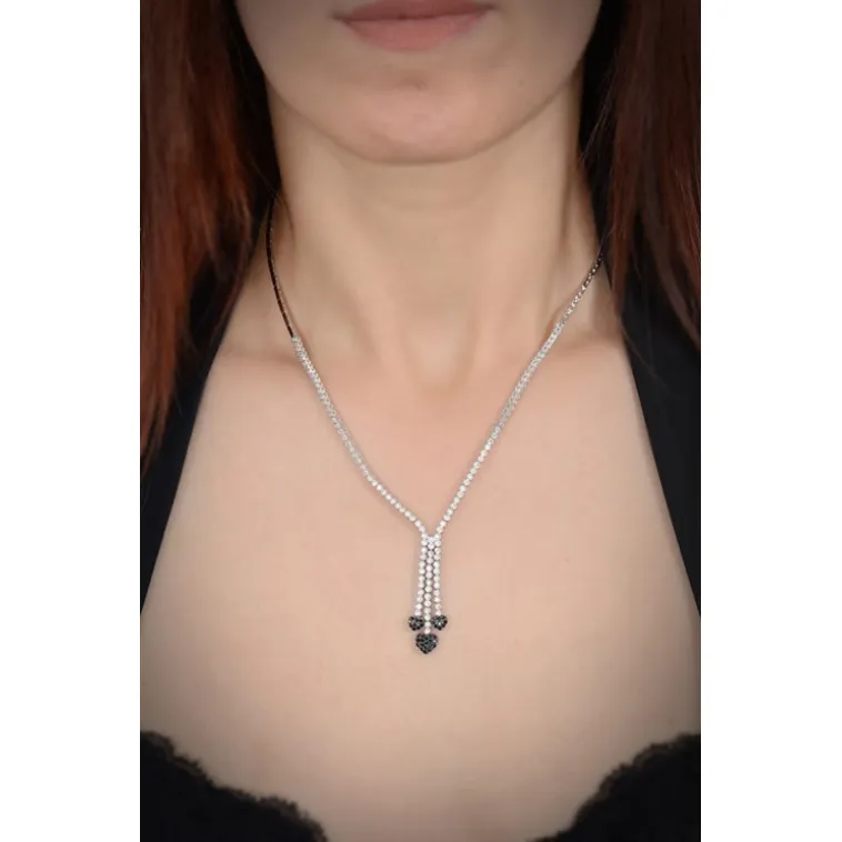 Tutku Bayan Oniks Taşlı Gümüş Su Yolu Set - Kolye, Bileklik, Küpe, Yüzük Tutku Bayan Oniks Taşlı Gümüş Su Yolu Set - Kolye, Bileklik, Küpe, Yüzük