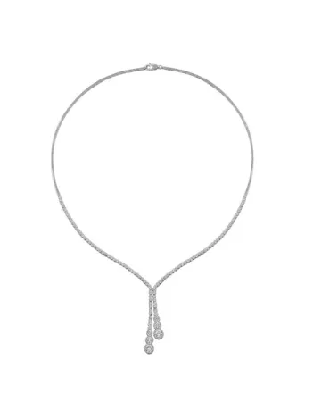 Çağ Zirkon Taşlı Bayan Gümüş Kolye