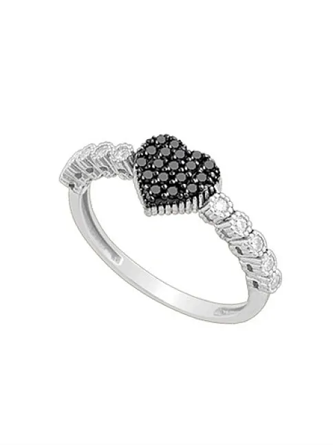 Tutku Oniks Taşlı Bayan Gümüş Yüzük