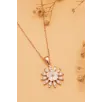 Zirkon Taşlı Rose Manolya Çiçeği Model 2 Kadın Gümüş Kolye GKLMNLYCCK2-ROS Zirkon Taşlı Rose Manolya Çiçeği Model 2 Kadın Gümüş Kolye GKLMNLYCCK2-ROS
