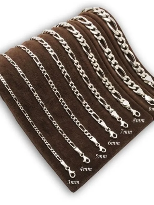 Figaro Gümüş Erkek Kolye Zincir Modelleri