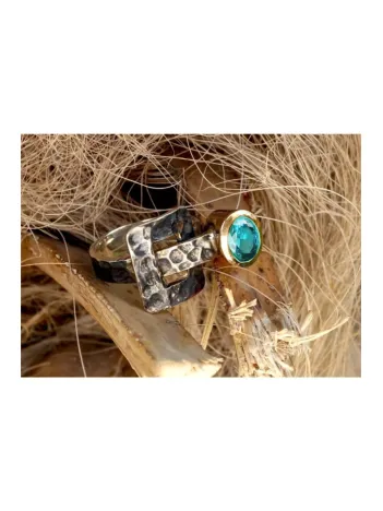 Edebali Usta Özel Tasarımı Girift Gümüş Bayan Yüzük