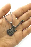 Gitar Erkek Çelik Kolye Zincir CKLGMSGITAR