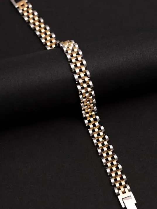 Erkek Çelik Bileklik - Saat Kordonu Model Çelik Bileklik