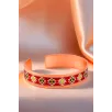 Kadın Bakır Bileklik Yüzük Set - Natasha Model Özel Baskı Metal Kutu Ve Kuvars Taşı Kadın Bakır Bileklik Yüzük Set - Natasha Model Özel Baskı Metal Kutu Ve Kuvars Taşı