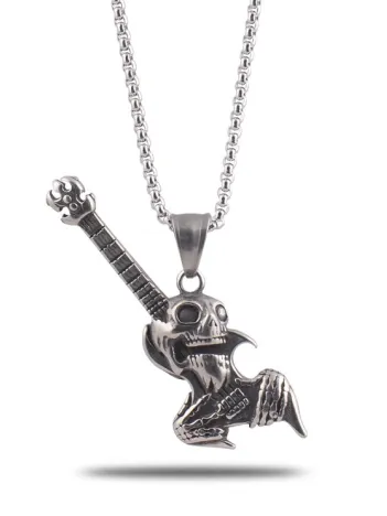 Ottoman Rock’n Roll Erkek Çelik Zincir Kolye Cklrockırol-gms