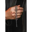Erkek Tesbih - Meftun Oksitli 925 Ayar Gümüş Erkek Tespih Orta Boy 25gr Erkek Tesbih - Meftun Oksitli 925 Ayar Gümüş Erkek Tespih Orta Boy 25gr