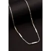 2,8mm Gümüş Erkek Kolye Zincir Kral Model Şarnelli Kare Parçalı 2,8mm Gümüş Erkek Kolye Zincir Kral Model Şarnelli Kare Parçalı