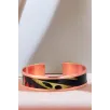 Kadın Bakır Bileklik Yüzük Set- Sofia Model Özel Baskı Metal Kutu Ve Kuvars Taşı Kadın Bakır Bileklik Yüzük Set- Sofia Model Özel Baskı Metal Kutu Ve Kuvars Taşı