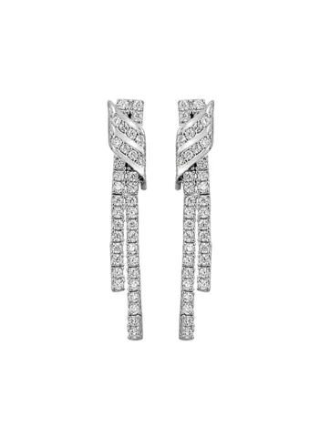 Nida Zirkon Taşlı Bayan Gümüş Küpe