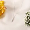 Kadın Gümüş Kolye - İ Harfi Zirkon Taşlı Balon Harf Kadın Kolye Kadın Gümüş Kolye - İ Harfi Zirkon Taşlı Balon Harf Kadın Kolye