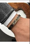 Erkek Bileklik - Metal Erkek Bileklik - Erkek Bileklik - Otantik Sarmaşık Model