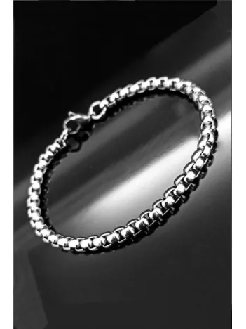 Ottoman 5.5mm Polo Erkek Bileklik Künye İnce Model GBLPLMDLKNY-GMS