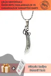 Bayan Çelik Zülfikar Kolye Küçük Boy Bayan Çelik Zülfikar Kolye Küçük Boy