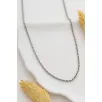 Kadın Çelik Kolye - 2 Mm Burma Model Çelik Kolye Kadın Çelik Kolye - 2 Mm Burma Model Çelik Kolye