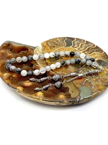 Rutil Kuvars Doğaltaş Tespih