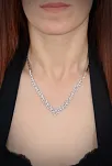 Arın Bayan Zirkon Taşlı Gümüş Su Yolu Set - Kolye, Bileklik, Küpe, Yüzük