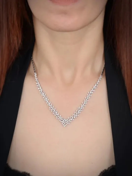 Arın Bayan Zirkon Taşlı Gümüş Su Yolu Set - Kolye, Bileklik, Küpe, Yüzük