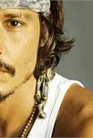 Johnny Deep Kolyesi Erkek Çelik Toplu Zincir Kolye Kalın Model