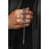Erkek Tesbih - Nazende Oksitli 925 Ayar Gümüş Erkek Tespih Orta Boy 25gr Erkek Tesbih - Nazende Oksitli 925 Ayar Gümüş Erkek Tespih Orta Boy 25gr