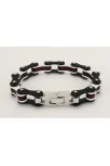 Bisiklet Motosiklet Zinciri Erkek Bayan Çelik Bileklik Siyah Beyaz Bordo Bisiklet Motosiklet Zinciri Erkek Bayan Çelik Bileklik Siyah Beyaz Bordo