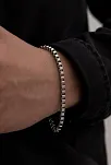 Erkek Çelik Bileklik - Küp Model Çelik Bileklik