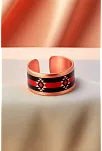Kadın Bakır Yüzük - Rosso Model Özel Baskı Metal Kutu Ve Kuvars Taşı