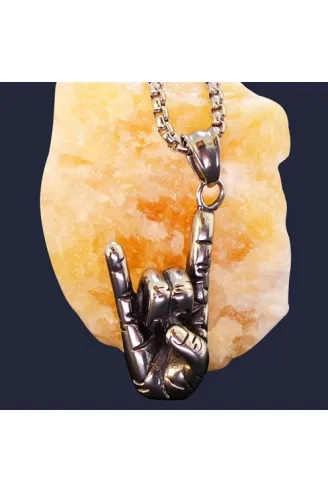 Ottoman Rock Erkek Çelik Kolye Zincir