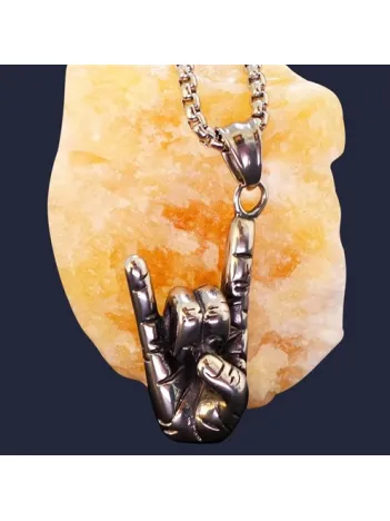 Ottoman Rock Erkek Çelik Kolye Zincir