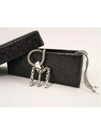 IYI Yazılı Kayı Boyu Simgeli Gümüş Erkek Kolye Zincir