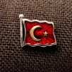 Özel Seri Ay Yıldız, Bayrak Gümüş Rozet Özel Seri Ay Yıldız, Bayrak Gümüş Rozet