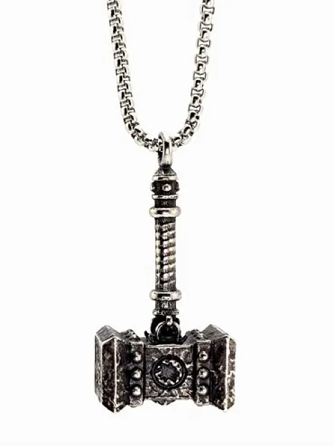 OttoMan Thor Çekici Çelik Erkek Kolye Zincir