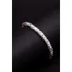 Parlak Kral 5.2 Mm Erkek Gümüş Bileklik Parlak Kral 5.2 Mm Erkek Gümüş Bileklik