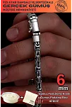 6 mm Özel Kilit Tasarımlı Yuvarlak Kesim Kral Model Erkek Gümüş Bileklik 6 mm Özel Kilit Tasarımlı Yuvarlak Kesim Kral Model Erkek Gümüş Bileklik
