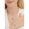 Kadın Gümüş Set - Rose Mistik Topaz Yonca Model Kolye Bileklik Gümüş Set Kadın Gümüş Set - Rose Mistik Topaz Yonca Model Kolye Bileklik Gümüş Set