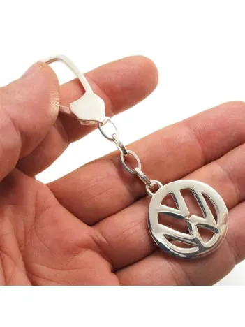 Volkswagen Gümüş Anahtarlık