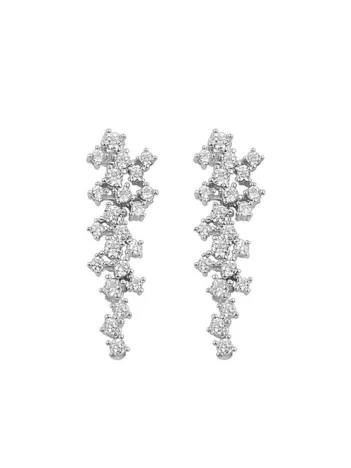 Arın Zirkon Taşlı Bayan Gümüş Küpe